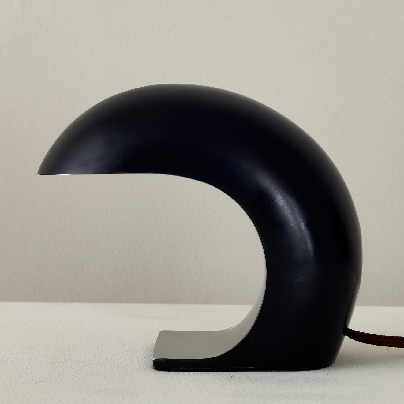 MINI STAINLESS NAUTILUS TABLE LAMP BY CHRISTOPHER KREILING